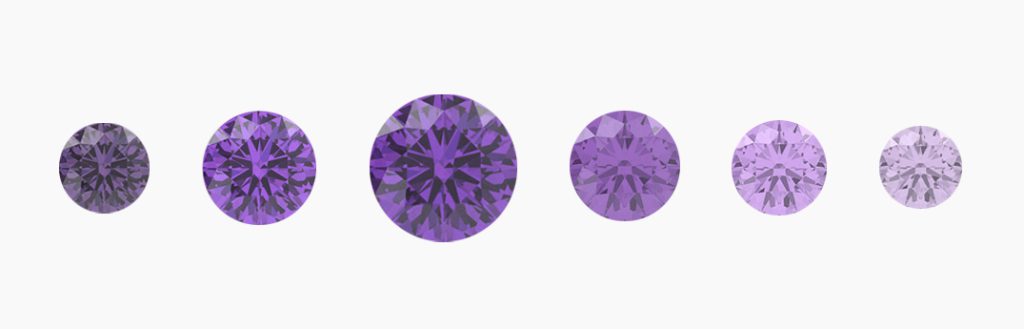 Purple Lab Grown Diamond