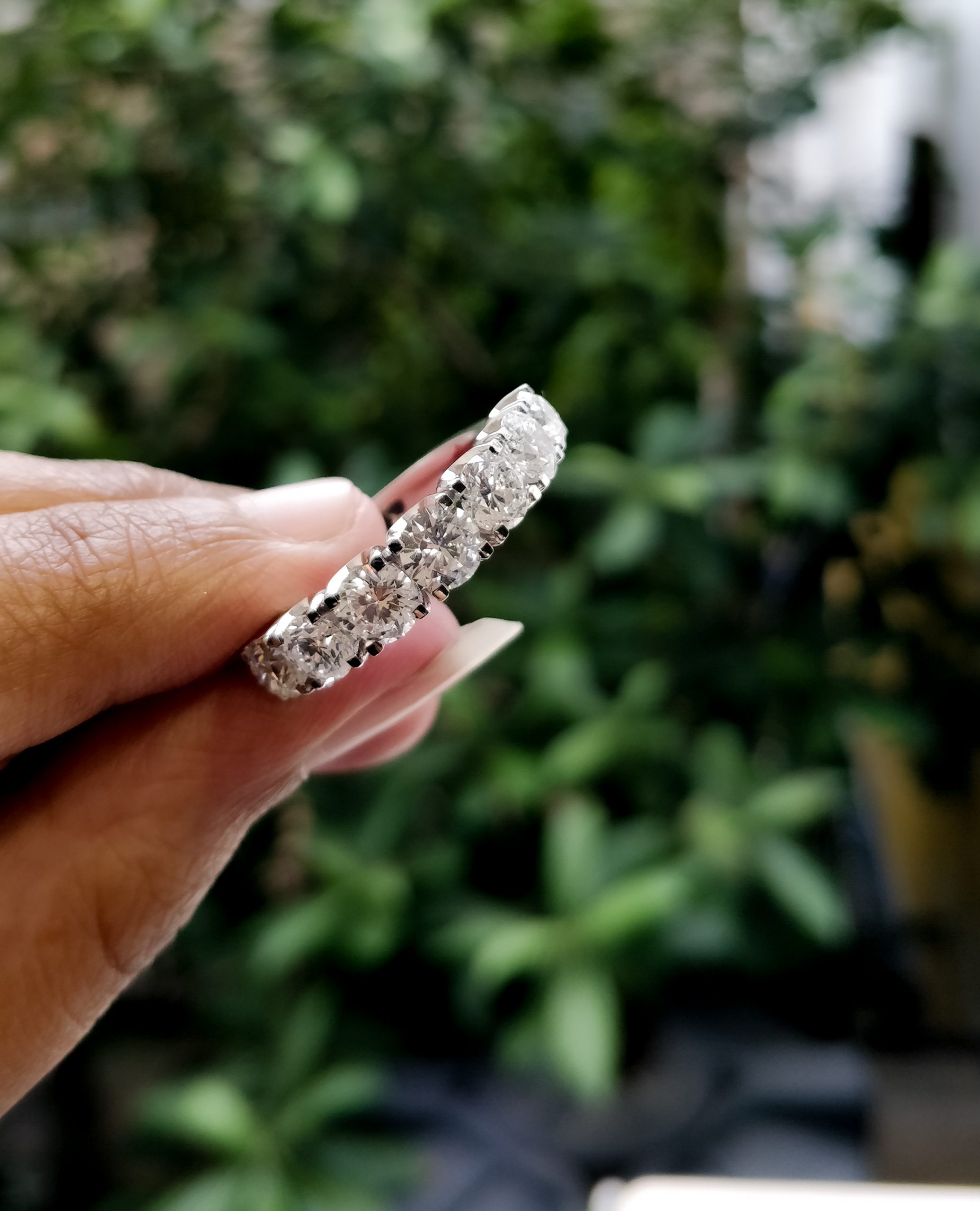 lab grown diamonds ring