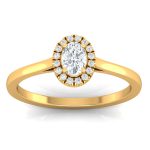 Oval Solitaire Engagement Ring