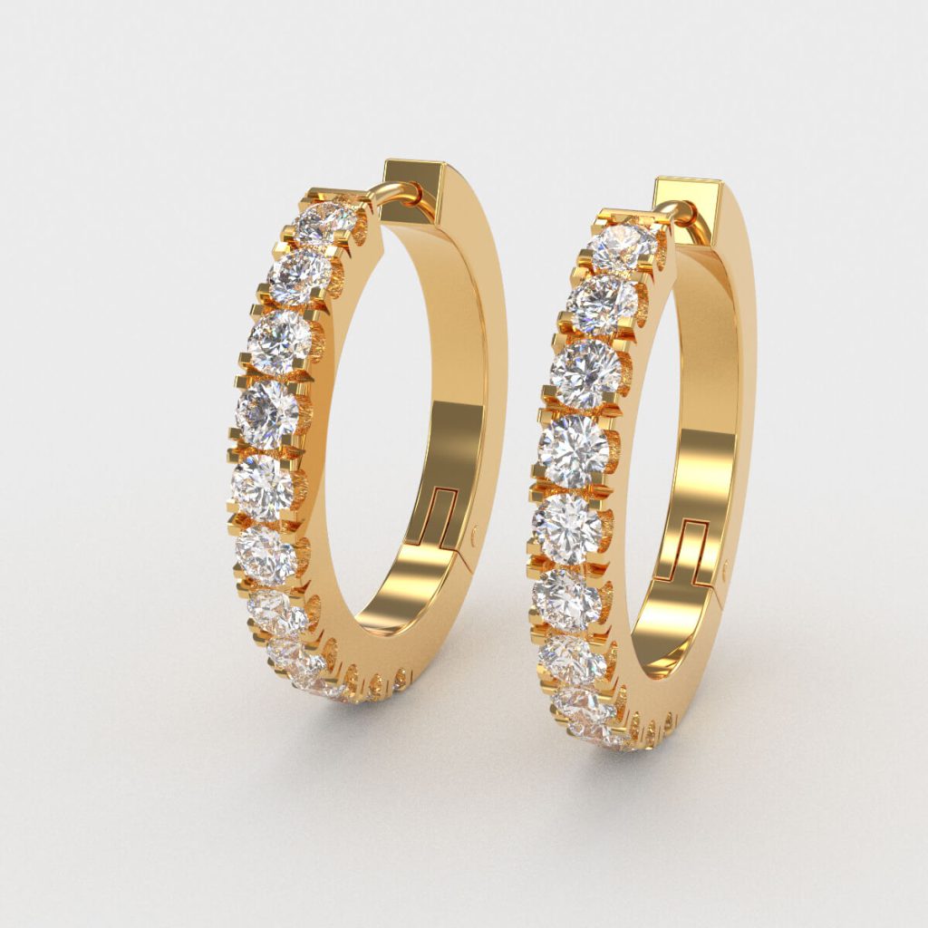 Hoop Lab Diamond Earring 