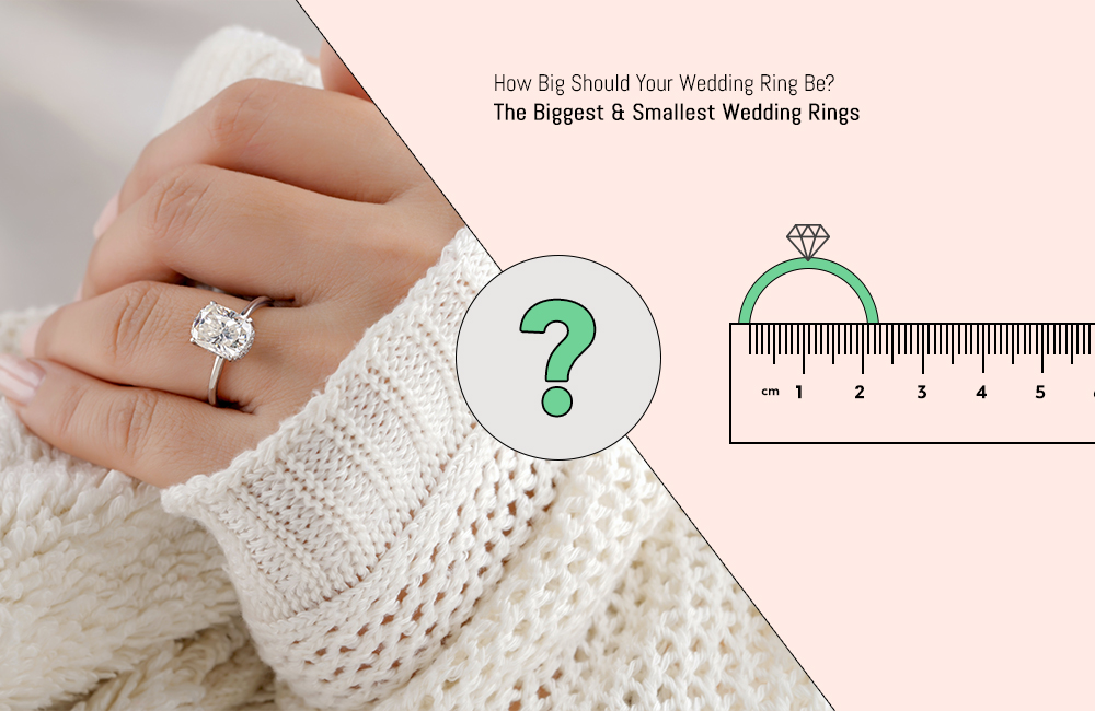 How big is sales your engagement ring